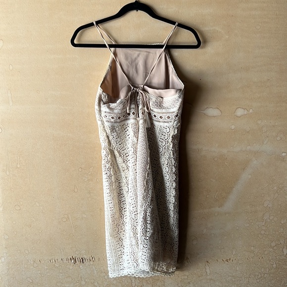 GREYLIN, Lua Lace Halter Neck Dress - Picture 8 of 9